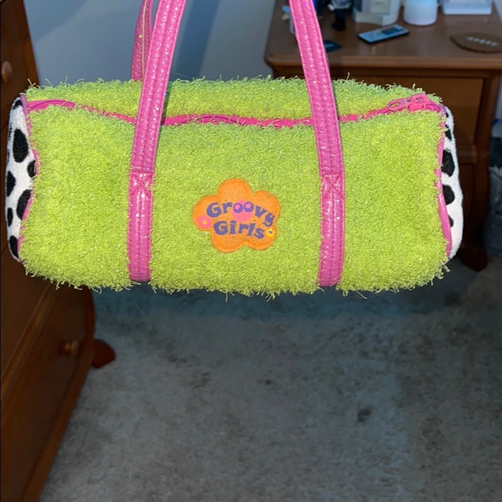 Retro groovy girls purse